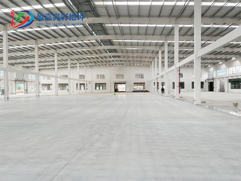 工厂固化地坪施工效果